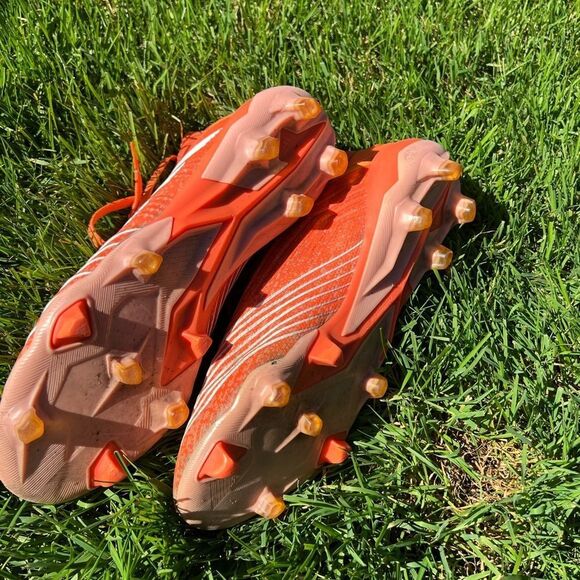 Women’s Adidas Predator 19.1 SG Coral Cleats Sz 10 (Men’s 8) - Picture 9 of 15